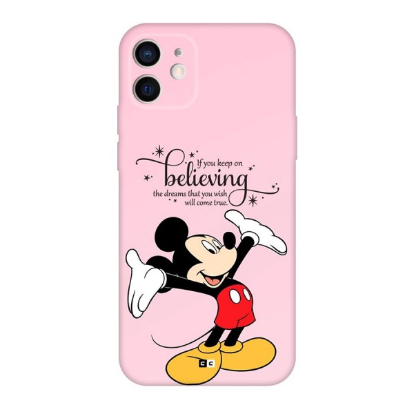 Believing Dreams Back Case for iPhone 12 Pro